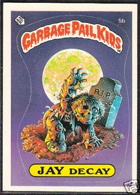 20 Of The Weirdest And Grossest Garbage Pail Kids We All Loved For Some Unknown Reason
