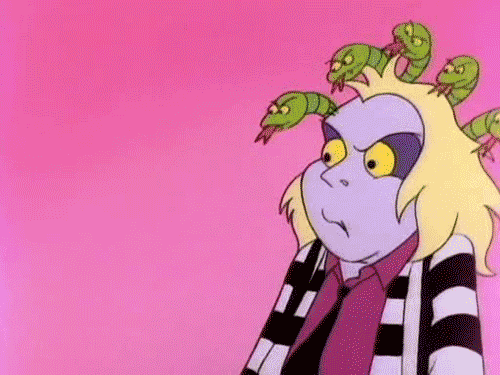 13 Times We All Related To The Cartoon Beetlejuice More Than We Wanted To