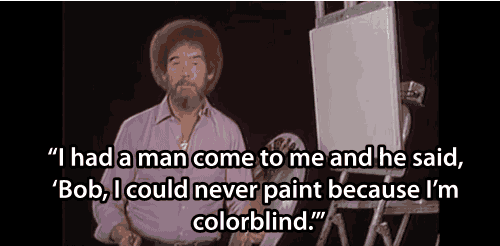 Bob Ross Painted Thousands of Pictures, But This One Had A Special Message