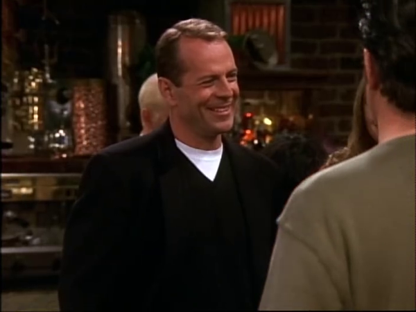 There's A Weird Rumor That Bruce Willis Was Forced To Be On 'Friends'