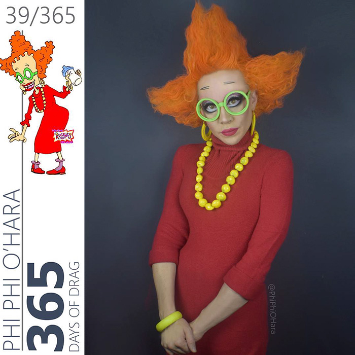 Drag Queen Transforms Herself Into 90s Cartoon Characters And It Will Blow Your Mind