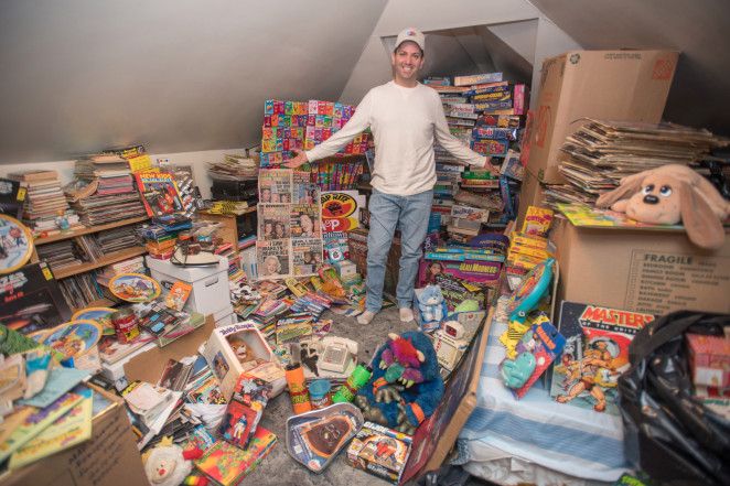 Man Collects Over $100K Worth Of 80s Memorabilia And We've Got To Admit, We're A Little Jealous