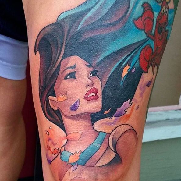 21 Tattoos That Were Inspired By Classic Disney Movies