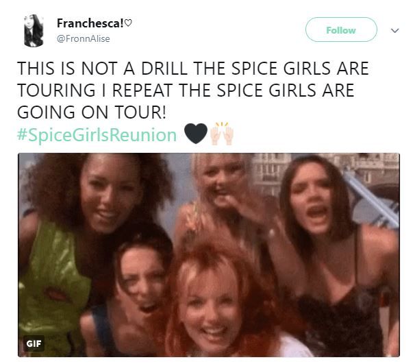 The Spice Girls Reunion News Has Fans Losing Their Minds, And We Are Right There With Them