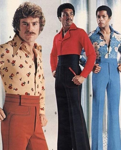 12 Pictures Of Men’s Fashion From The '70s That Will Make You Glad Baggy Jeans Exist