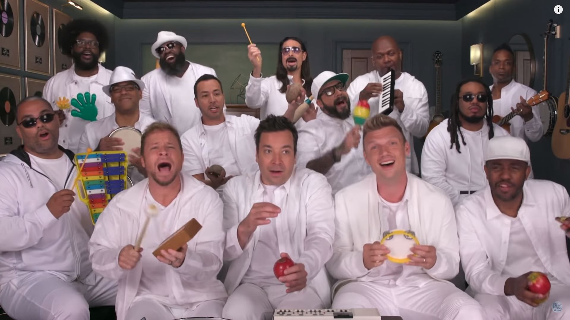 Backstreet Boys Sang 'I Want It That Way' With Classroom Instruments And It Was Perfect