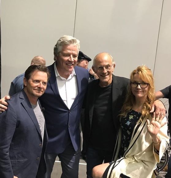 The Cast Of 'Back To The Future' Reunited And Great Scott, It Was Perfect
